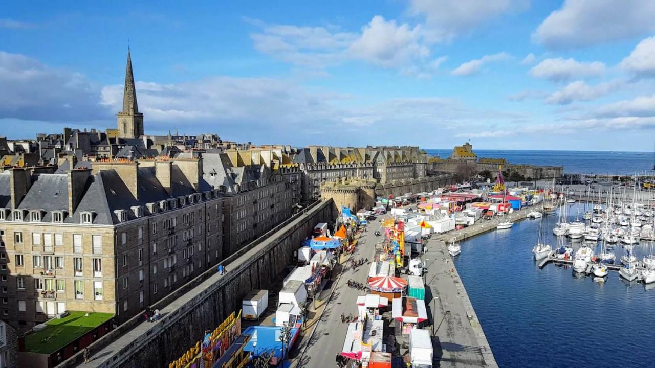 شقة Le Nautilus, Saint Malo, Les Bas Sablons المظهر الخارجي الصورة