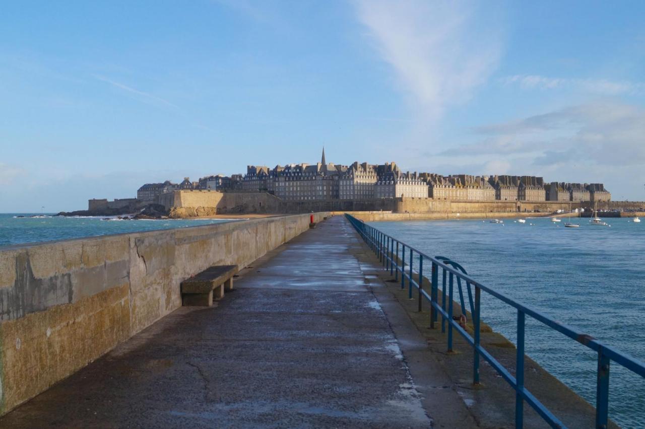 شقة Le Nautilus, Saint Malo, Les Bas Sablons المظهر الخارجي الصورة